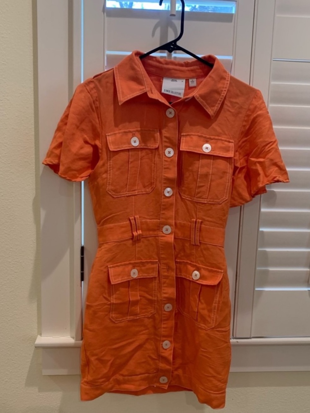 C/MEO Collective orange dress